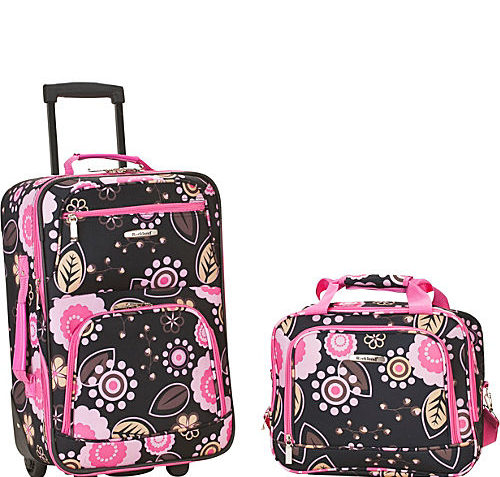 rockland luggage 2 piece set