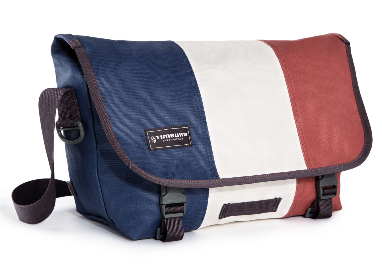 Buy the Timbuk2 Navy Blue Red Accent Classic Messenger Bag