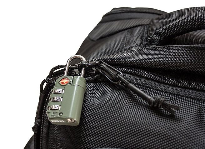 Tortuga Backpack Lockable Zippers