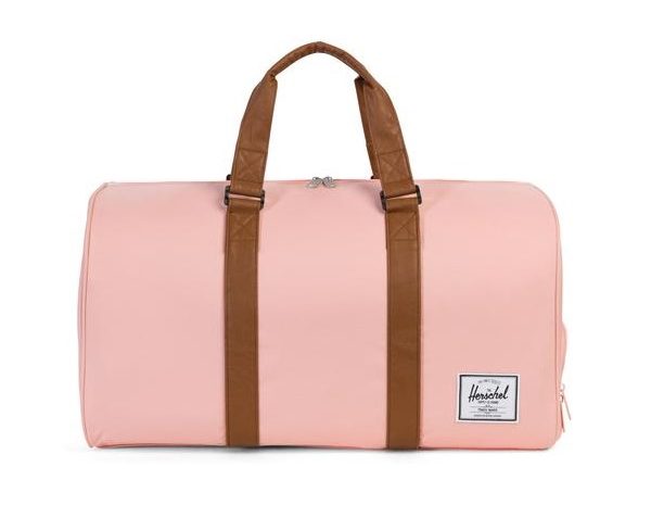 herschel duffle bag pink